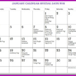 15 Obscure Unusual Unique Holidays January Calendar Kids Creative Chaos