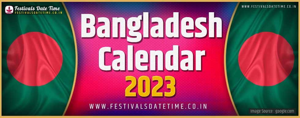 2023 Bangladesh Festivals Calendar 2023 Bangladesh Holidays Calendar 