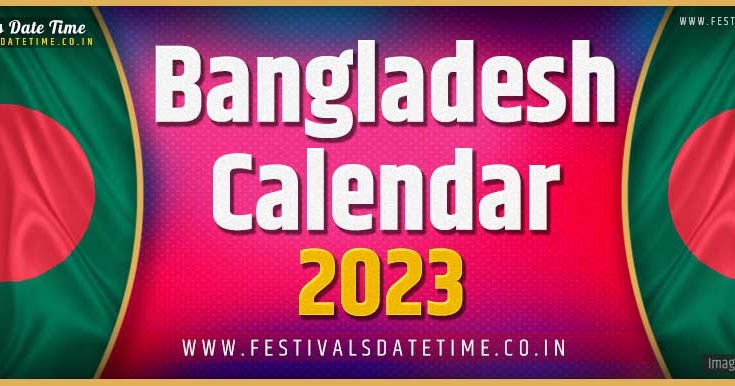 2023 Bangladesh Festivals Calendar 2023 Bangladesh Holidays Calendar