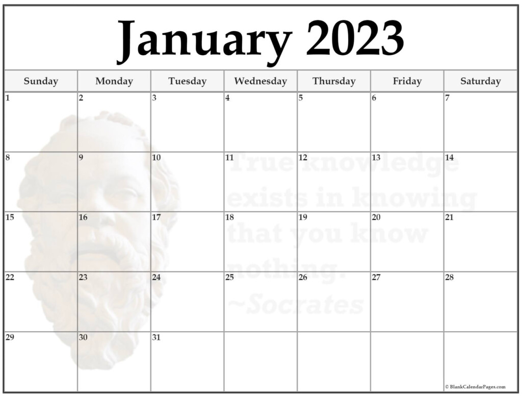 24 January 2023 Quote Calendars