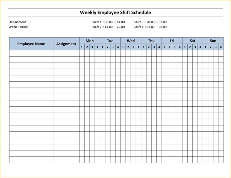 4 Week Calendar Template Schedule Template Calendar Template Daily 