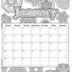 Added Jan 9 Start Your Year Off Right With This Colorable Calendar