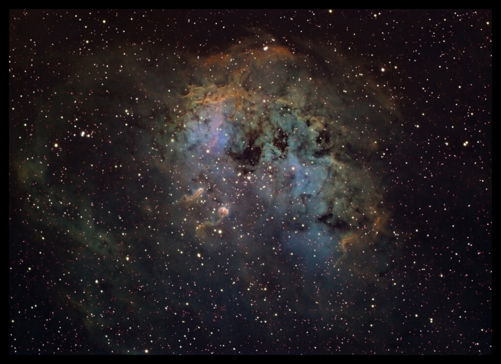 APOD 2009 January 17 IC 410 And NGC 1893