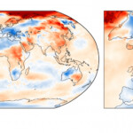 Average Surface Air Temperatures For January 2017 Copernicus