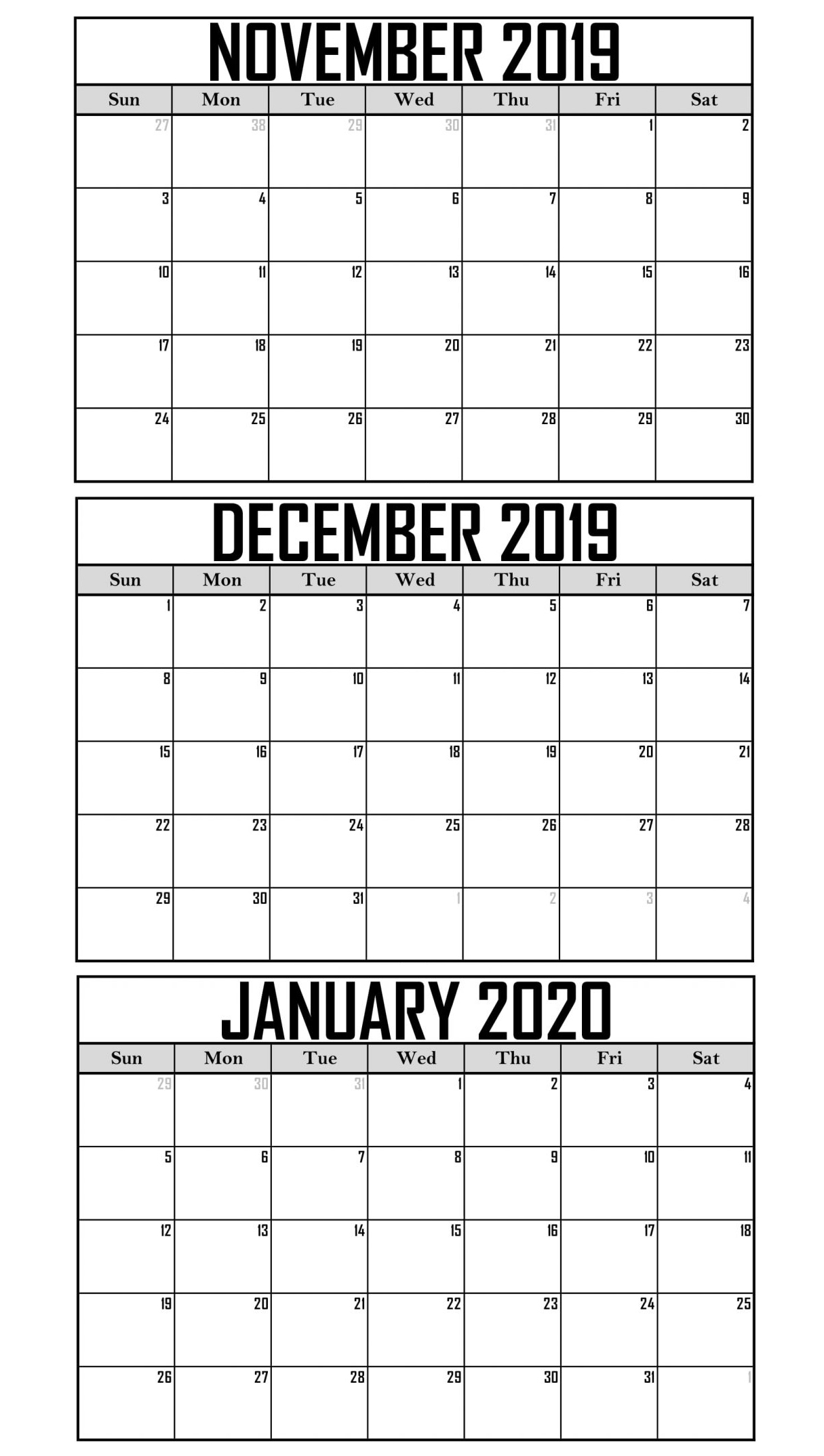 Catch Julian Calendar For November And December 2020 Calendar