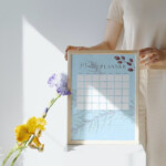 Fillable January 2023 Monthly Planner Printable Winter Etsy Hong Kong