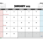 Free Printable February 2023 Calendar 12 Templates