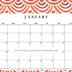 Free Printable January 2019 Calendar 12 Awesome Designs Printable