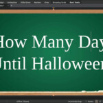 How Many Days Until Halloween YouTube