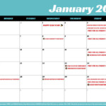 January 2020 NASCAR Amino Calendar NASCAR Amino