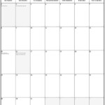 January 2023 Vertical Calendar Portrait