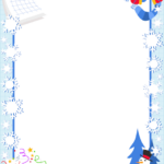 January Border Clip Art Page Border And Vector Graphics