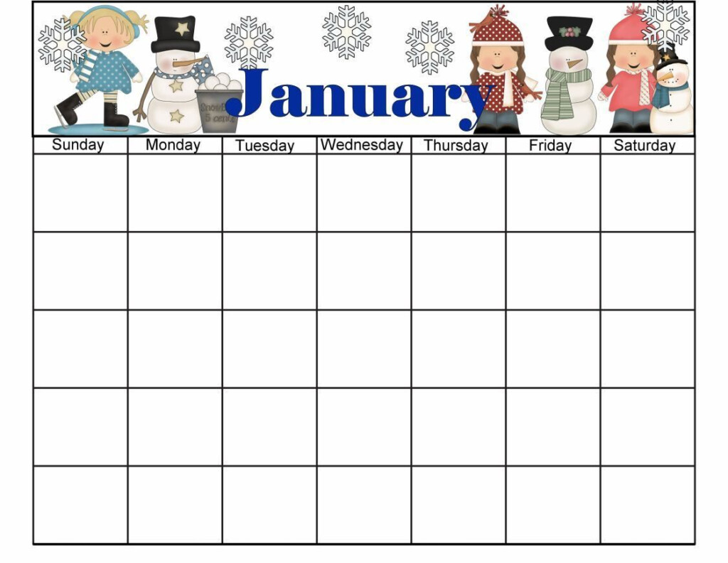 January Calendar For Blog 3300x2550px January Calendar Diy 