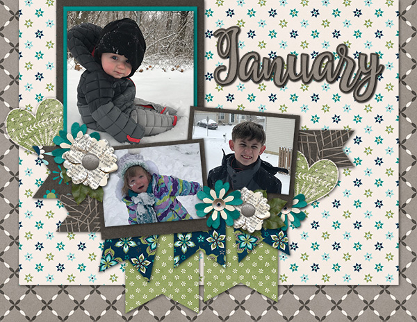 January Calendar Topper GingerScraps Photo Gallery