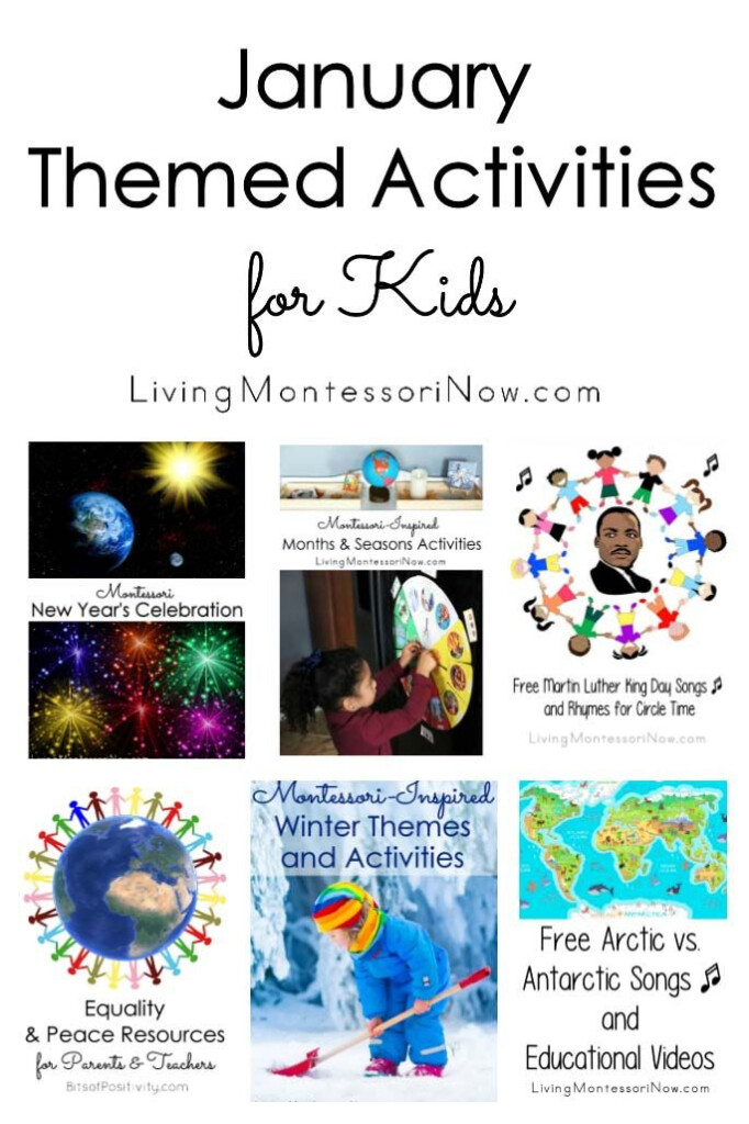 January Themed Activities For Kids January Preschool Themes 