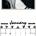 Minneapolis Musicians 1985 Calendar January