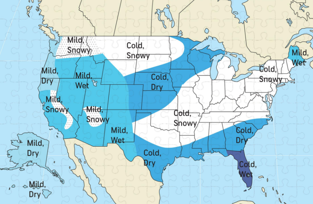 National Weather Service Predicts Colder Snowier Winter In Southeast 