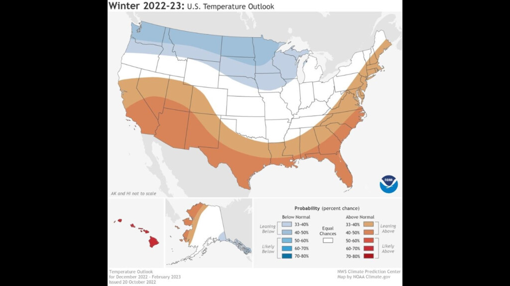 NOAA Releases 2022 2023 Winter Outlook What It Means For The Coastal 