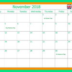 Pin On November 2018 Calendar UK With Holidays