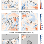 Precipitation Relative Humidity And Soil Moisture For January 2019