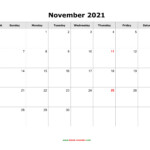Vertex Printable Calendar November 2021 2021 Printable Calendars